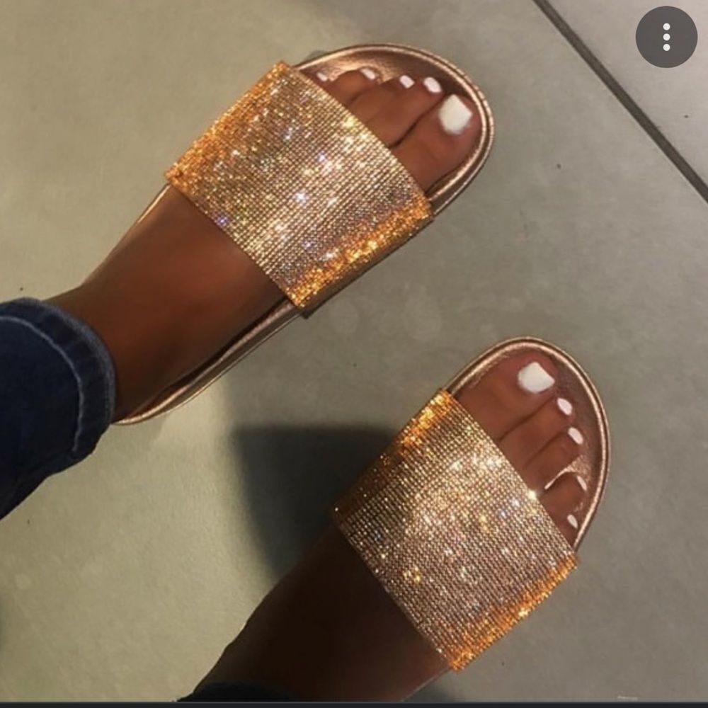 BRAN NEW SHOE LAND CATERINA-2-WOMEN’S FASHION RHINESTONE